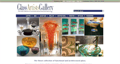 Desktop Screenshot of glassartistsgallery.com